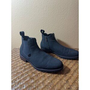 Stacy Adams Mens Oakhurst Chelsea Boots Side Zipper Black Size 10